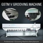 Stainless Steel Panel V Groover Machine Elevator CNC V Grooving Machine