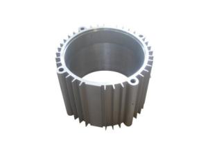 Wholesale Customized Industrial Aluminium Profile / Aluminum Extrusion Motor Shell with Sand Blasting from china suppliers