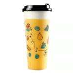 Oripack PP Plastic Bubble Tea Cup 360ml To 1000ml