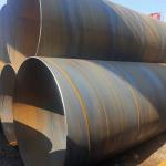 Large Diameter Spiral Welded Pipe A53/A106/A333/A335 2.5mm-80mm Thickness