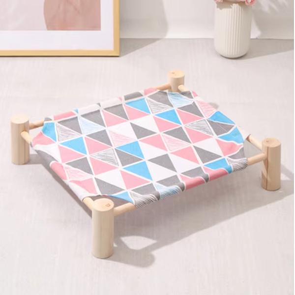 Wooden Pet Hammock Beds Disassembled Dog Hammock Bed Sustainable
