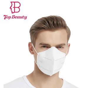 Wholesale Foldable Antibacterial Face Mask Disposable Fabric Surgical Mask Ear Loop from china suppliers