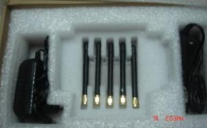 Wholesale WIFI GPS Portable Cell Phone Jammer EST-808KG With Five Antenna , Black from china suppliers