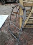 Tall Cast Iron Arched Casement Windows / Folding Cast Iron Mirror Frames