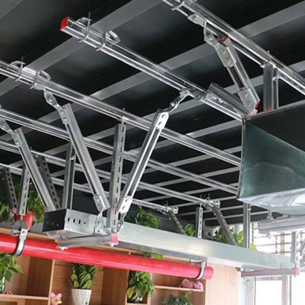ISO9001 Stainless Steel Seismic Pipe Support Bracket 1/2 - 6 Highly Resistant To Corrosion