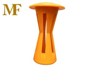 Wholesale #2-#12 Orange Drum Plastic Rebar Caps Hourglass 40mm For Fall Safety from china suppliers