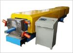 Galvanized Cold Steel Rain Downspout Roll Forming Machine Single Chain Driving