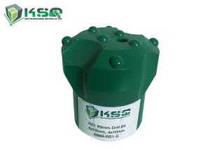 Wholesale Wear Resistance Top Hammer Drill Bits Semi - Dome Short Skirt R51 89mm Thread Button Bit from china suppliers