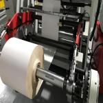 Square Bottom Paper Bag Making Machine 9500kg Semi Automatic