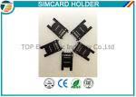 Simple Board Guide Micro SIM Card Holder Surface Mount Right Angle