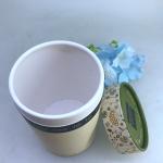 Custom Biodegradable 83.3mm A4 Kraft Paper Tube Packaging