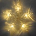 Christmas 3.5M Fairy Star Led Curtain String Lights 100-240V Xmas Garland String