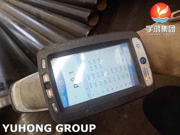 Alloy Steel Seamless Pipe ASTM A335 P91 High temperature overheated device