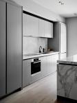 Australia 2PAC Finish Shaker Style Fitted Kitchen Cabinet For Villa , Townhouse