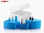 New 2.5A/100-250V Mini Colorful UK EU US AUS Type Plug All In One Travel Adpater