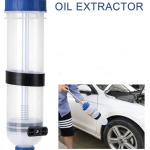 Automotive 1.5 Ltr Hand Pump Fluid Extractor Prevents Spillage