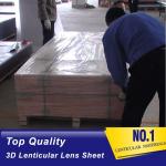 PLASTIC LENTICULAR motion 3D 30 LPI lenticular sheet PS lenticular lens blank