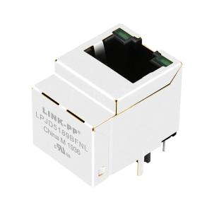Wholesale LPJD5189BFNL 100Base-T Vertical Integrated RJ45 Magjack With Green/Green LED from china suppliers