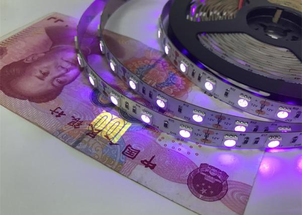 12V UV 395-405nm Led Strip Back Light 5050 SMD 60led/M UV Led Tape Lamp For DJ