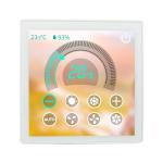 86 * 86 * 38mm Smart Wall Switch , Wifi Enabled Light Switch Non - Discoloring