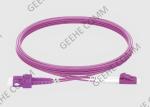 20M Duplex Multimode PVC (OFNR) 2.0MM Fiber Patch Cable SC To LC