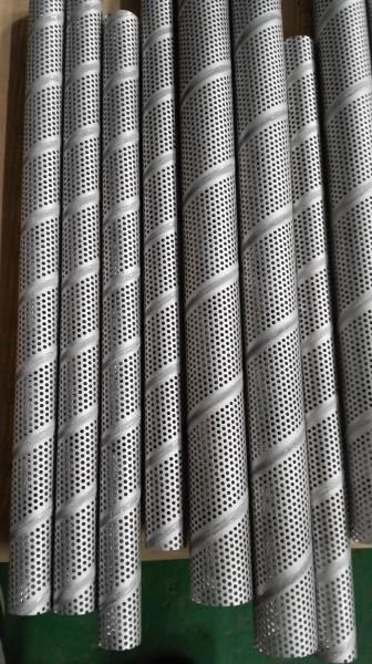 stainless steel spiral welded 316L perforated center tube air 304 center core