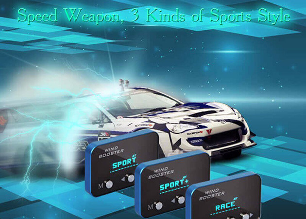 Cammus Windbooster 3S Car Throttle Controller 10 Acceleration Modes
