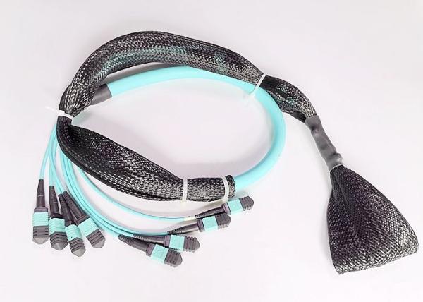 UPC Multi Strand Fiber Optic Cable 96F Pre Terminated For Telecommunication