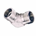 Pipe Lines Connect High Pressure Hydraulic Elbow Fitting Carbon Steel 90 Degree