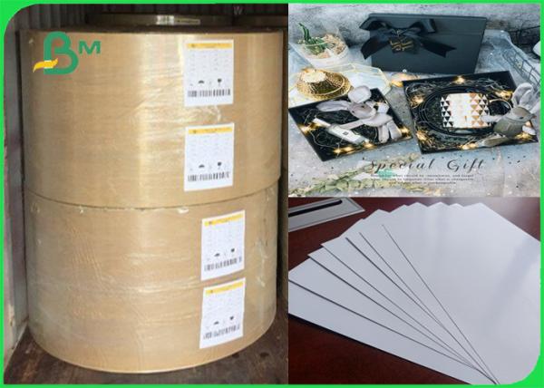135gsm - 350gsm Good Absorbency Couche Paper C2S Glossy Coated Art Card Board