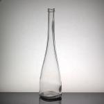 Clear Glass Tall Thin Beverage Bottle for Long Neck White Spirit and Fruit Wine
