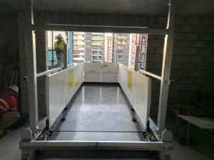 Wholesale Movable 5.3m Construction Outrigger Platform For Material Loading from china suppliers