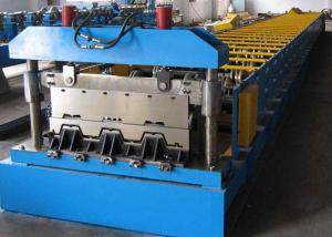 Wholesale Galvanized Floor Deck Roll Forming Machine / Metal Roof Panel Machine from china suppliers