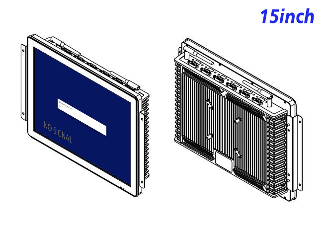 15-Inch Display for Industrial HMI Panels and Factory Dashboards