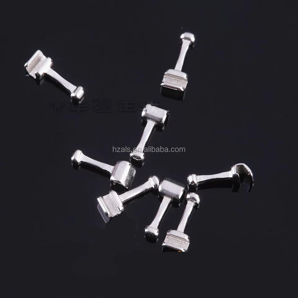 Hot Orthodontic Surgical Instrument Curved Crimpable Hooks Long and Short for Orthodontic Dental Teeth