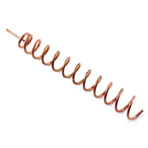 China 0.8 X8x50mm 302 Ss Spring Wire Forming Spring Copper Coil Antenna 3mm on sale