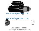 0001125008 0986016980 - BOSCH Starter Motor 12V 2KW 10T MOTORES DE ARRANQUE