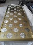 Gold Stainless Steel Room Divider For Hotels/Villa/Lobby Interior Decoration
