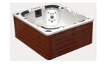 Portable Whirlpool Massage Outdoor Spa Jaccuzi Pool Spa Equipment with 7 seats