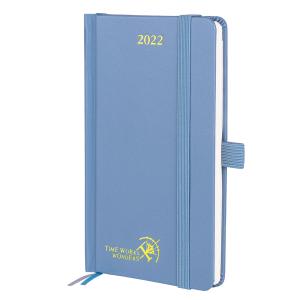 Wholesale Hardcover Tiny Pocket Planner 2023 Vertical Layout In Light Blue from china suppliers