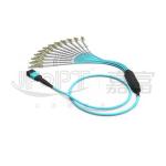 MPO Patch Cord OM3 OM4 MPO-LC Breakout Cable 1 3 5 10 Meter LSZH/PVC Jacket 850