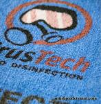 60x90cm Custom Branded Mats Nylon 6.6 Personalized Logo Mat 1.2mm To 1.5mm Thick