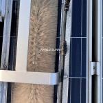 1100mm Cleaning Width Transportation Solar Panel Cleaning Equipment with Cleaner