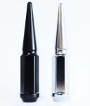 Grey Car Wheel Bolt & Nut Carbon Steel Spike Lug Nuts For Cars
