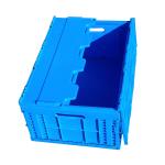 Durable Plastic Collapsible Tote Box Colors Customized 600*400 mm