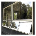 ISO9001 Customize Fixed Glass Waterproof Awning Windows With Screen