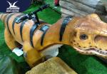 Water Park Motorized Animal Scooters Eyes Lighting Move Forward And Backward