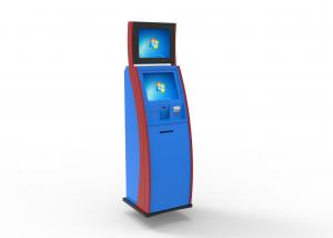 China Lobby Computer Self Service Card Dispenser Kiosk With RS232 Interface , 50Hz to 60Hz on sale