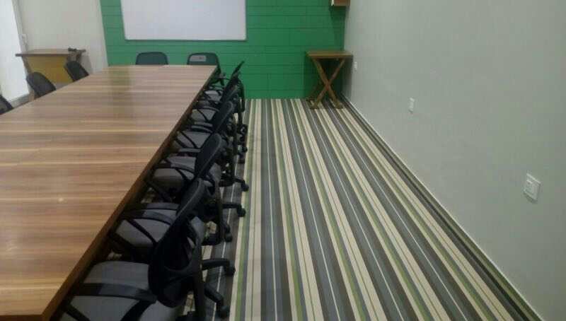 PVC Natural Woven Carpet Length 20-25m Environmental Protection