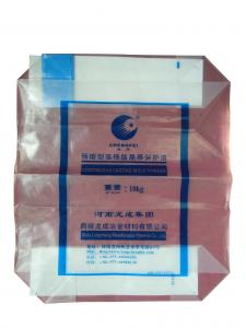 China Cement / fertilizers / dynamite Transparent valve bags of HDPE material on sale